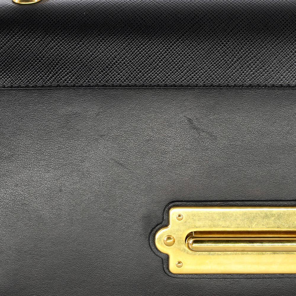 Prada Cahier Crossbody Bag Leather And #260872P21B - Picture 7 of 8